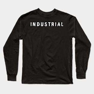 industrial logo design Long Sleeve T-Shirt